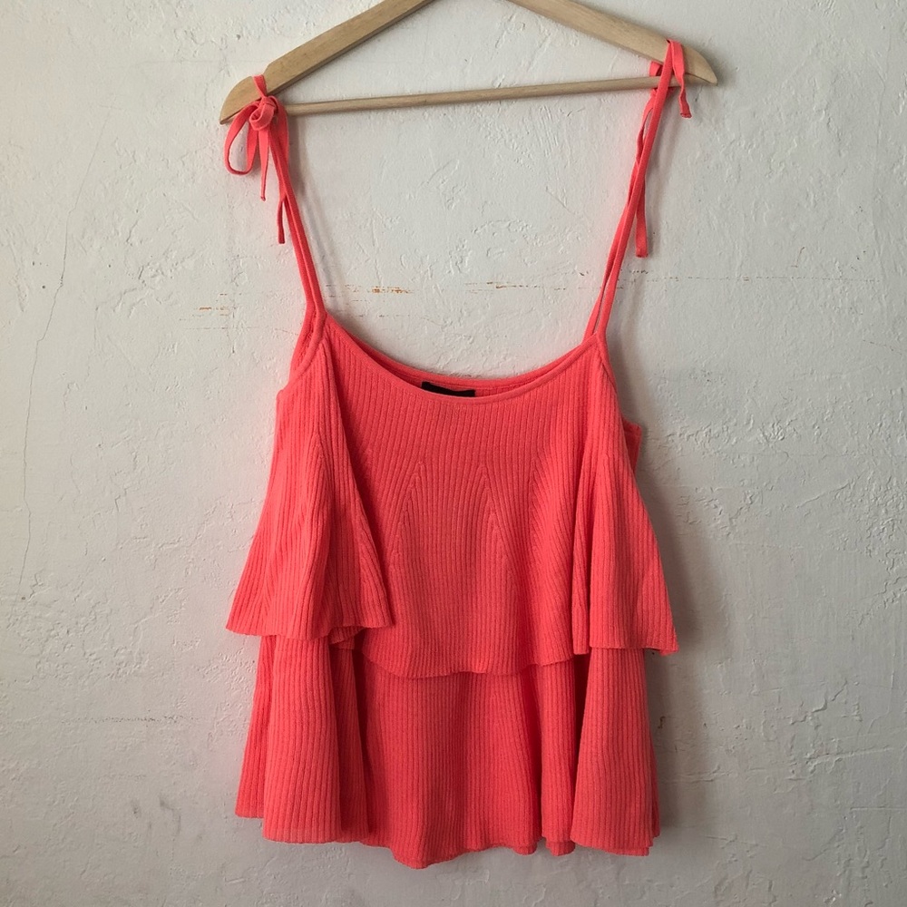 NWT J.Crew ribbed tank blouse Sz L